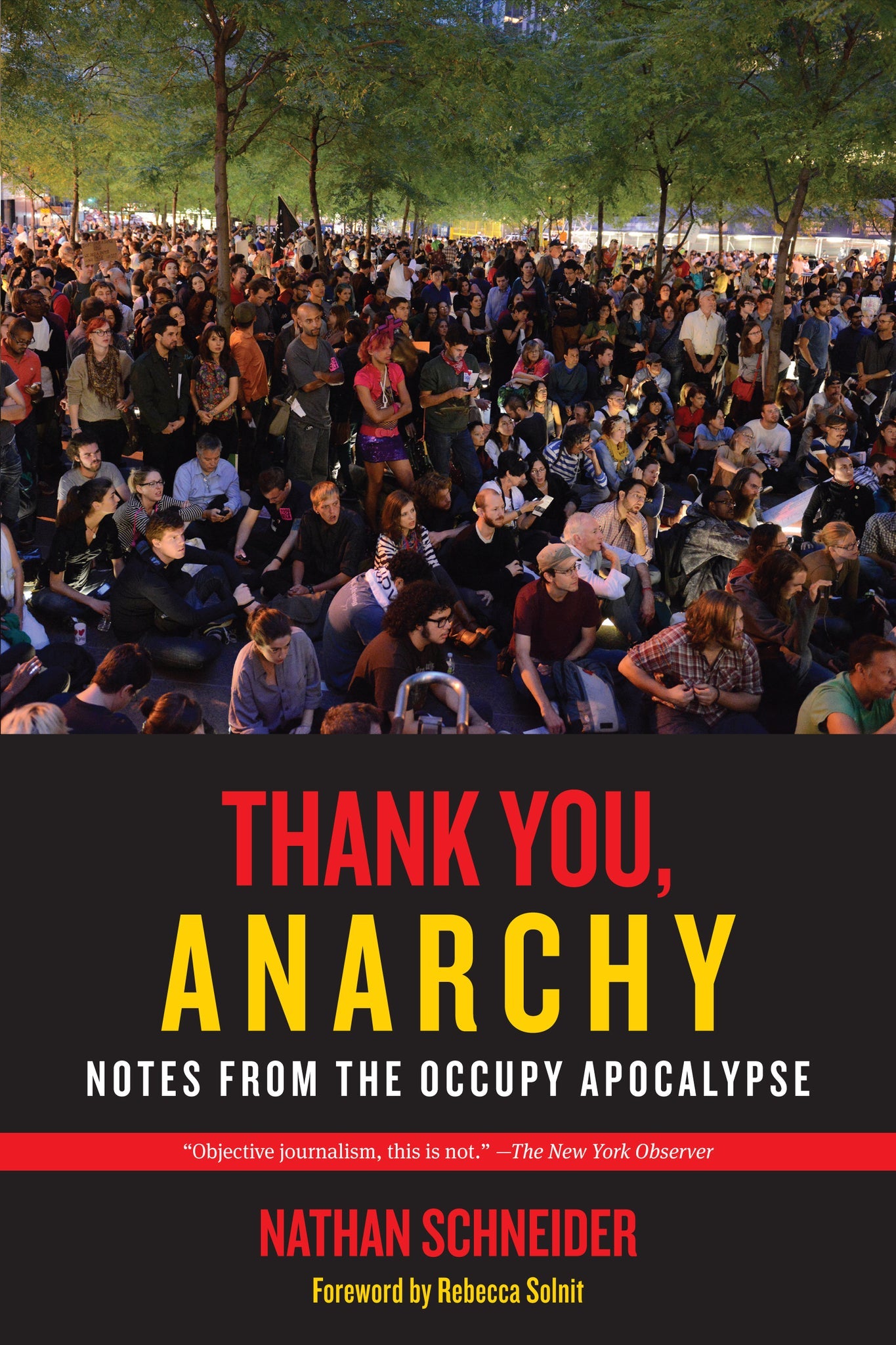 Cover image for Thank You, Anarchy ISBN 9780520957039