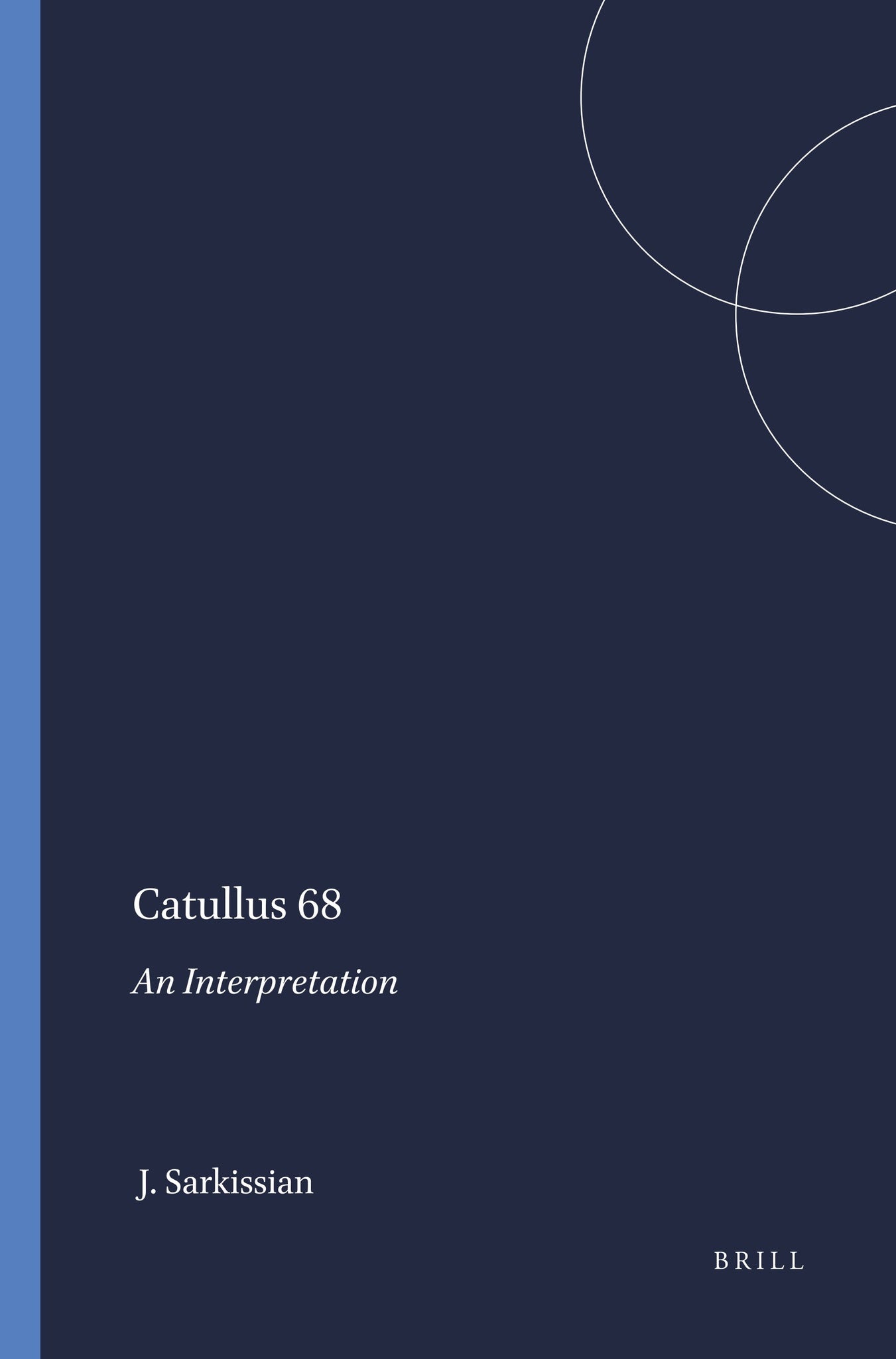 Cover image for Catullus 68 ISBN 9789004069398