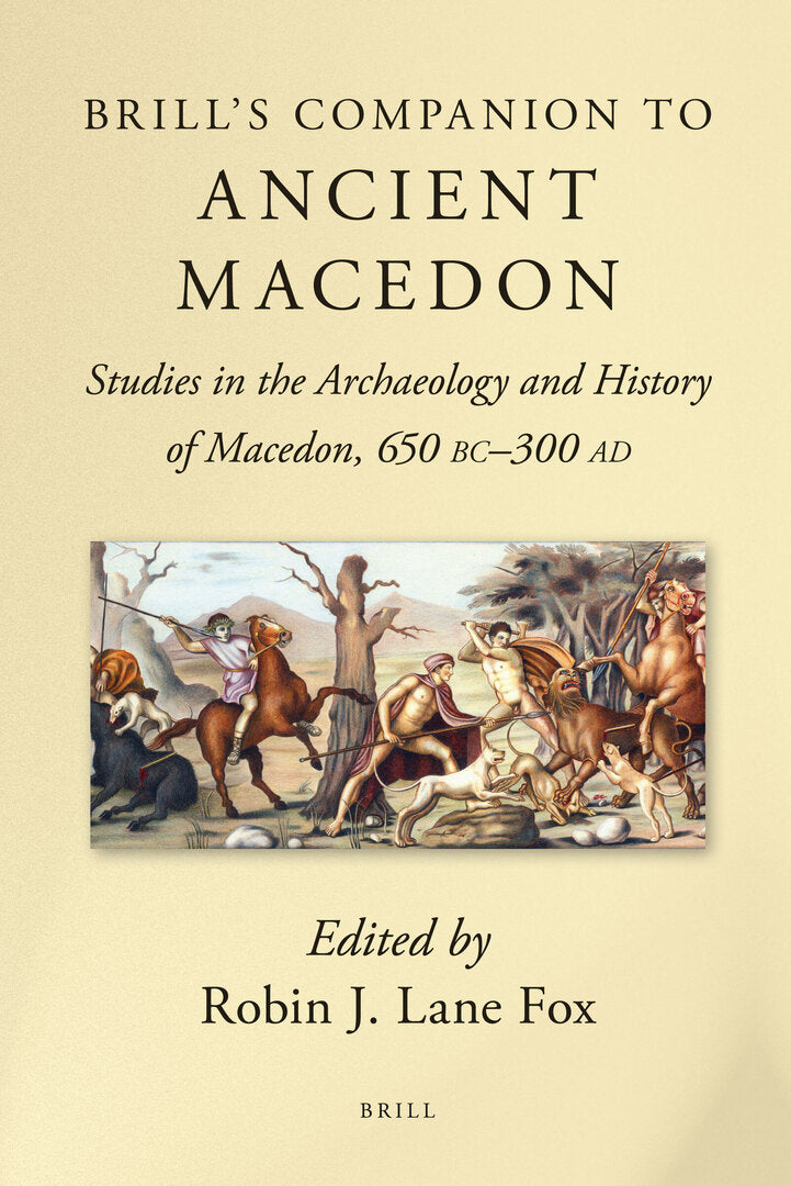 Cover image for Brill's Companion to Ancient Macedon ISBN 9789004206502