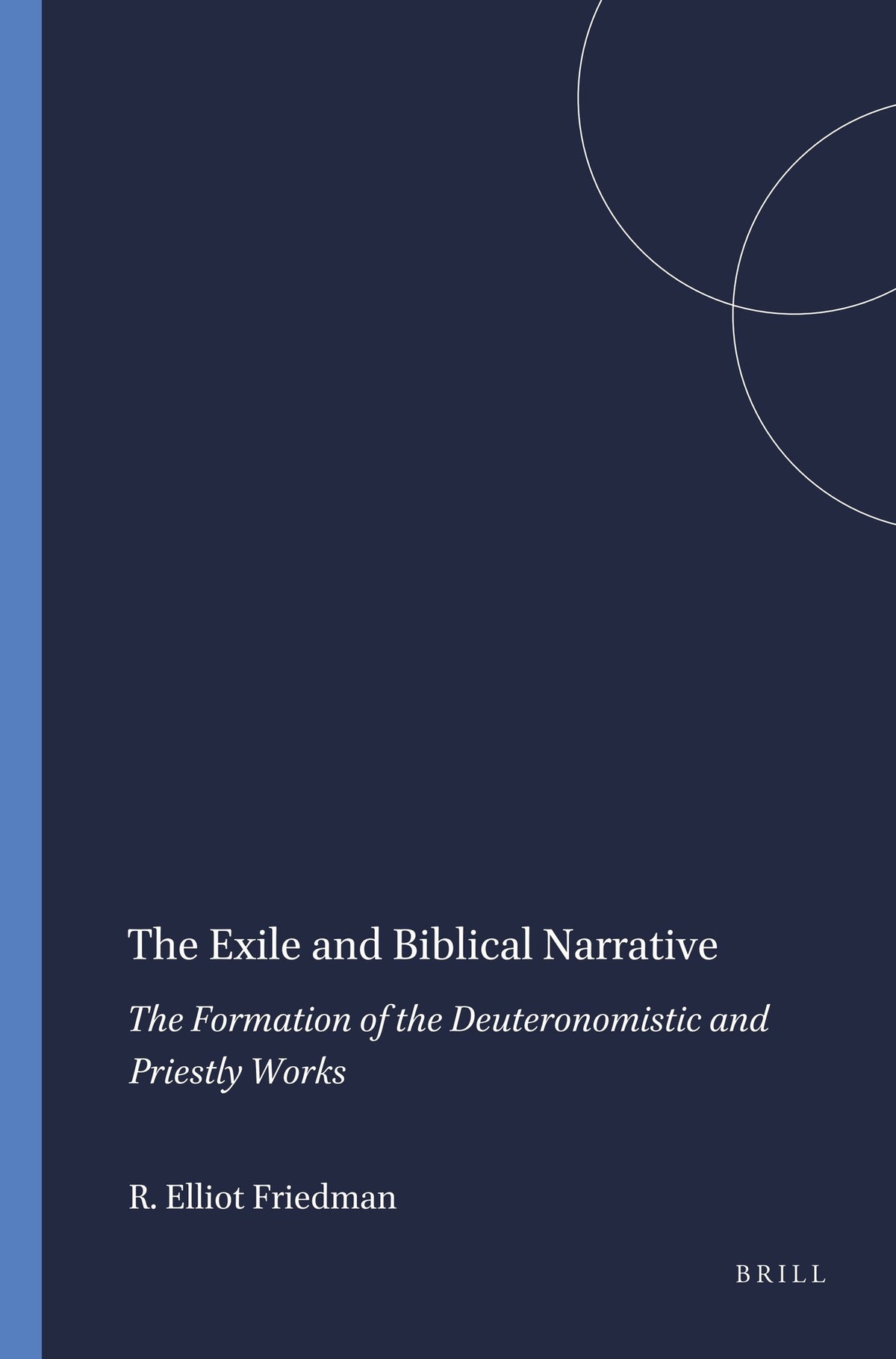 Cover image for The Exile and Biblical Narrative ISBN 9780891304579