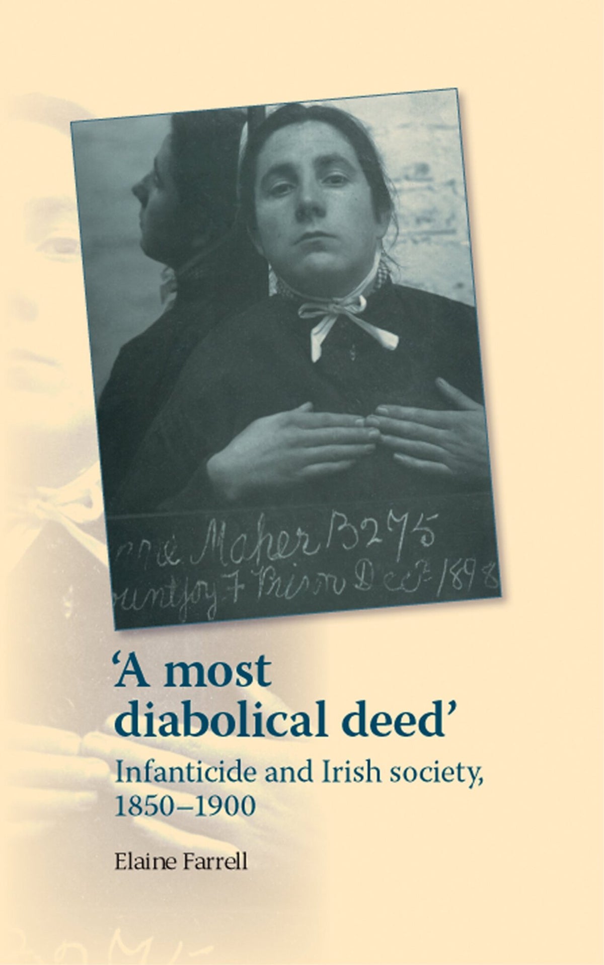 Cover image for A most diabolical deed' ISBN 9780719088209