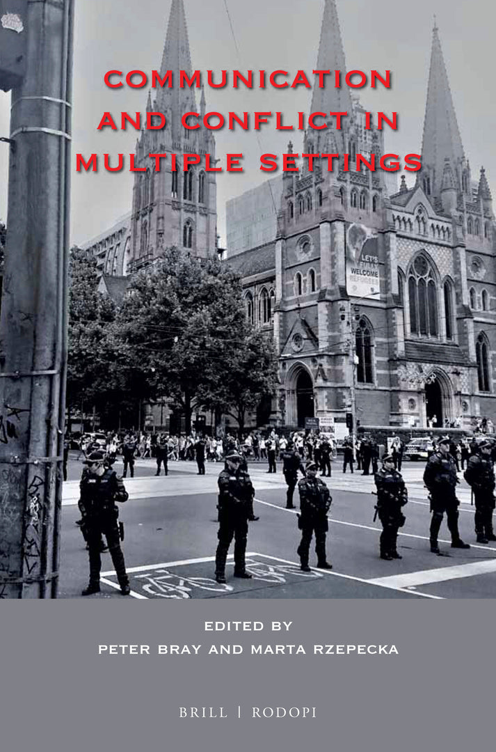 Cover image for Communication and Conflict in Multiple Settings ISBN 9789004371255