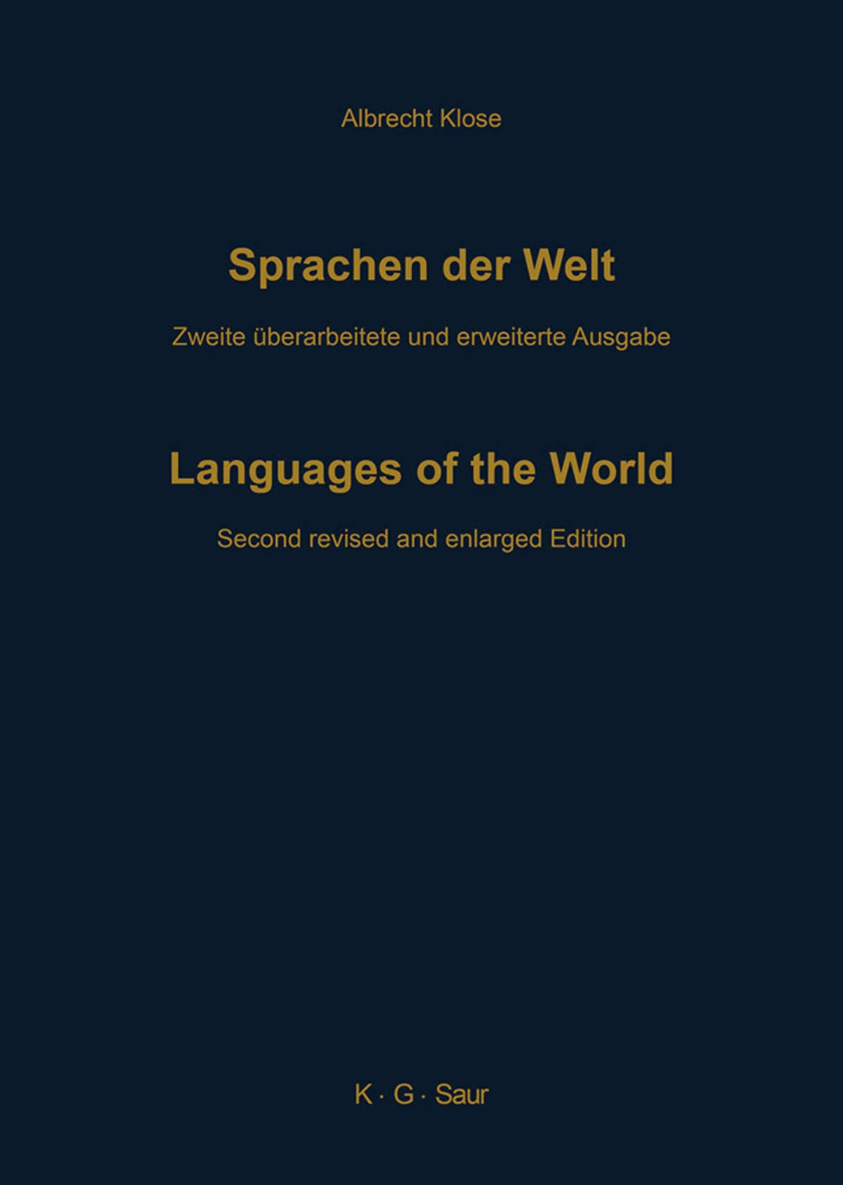 Sprachen der Welt