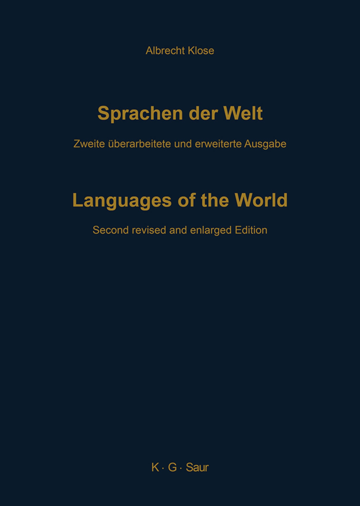 Sprachen der Welt