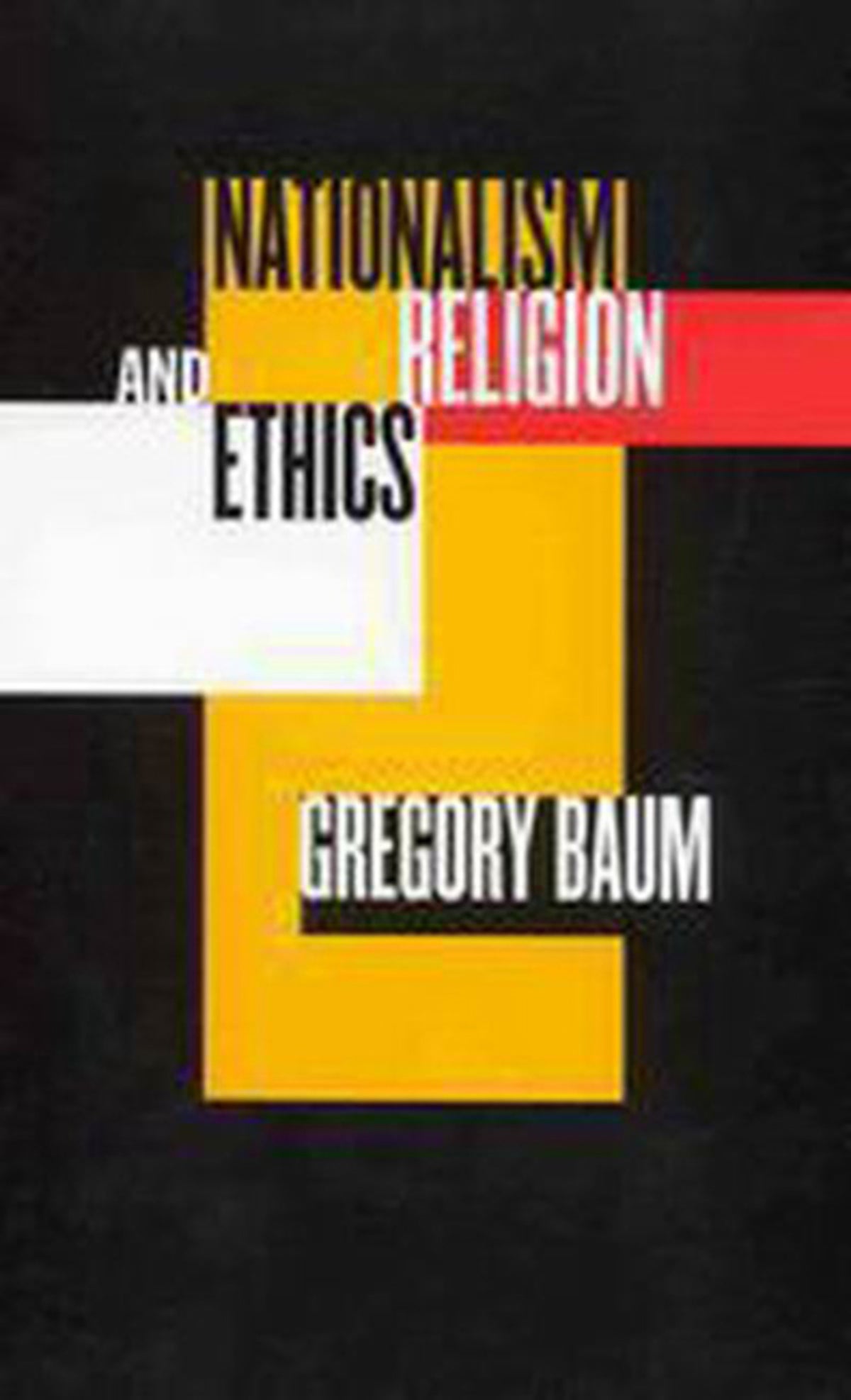 Cover image for Nationalism, Religion, and Ethics ISBN 9780773569522