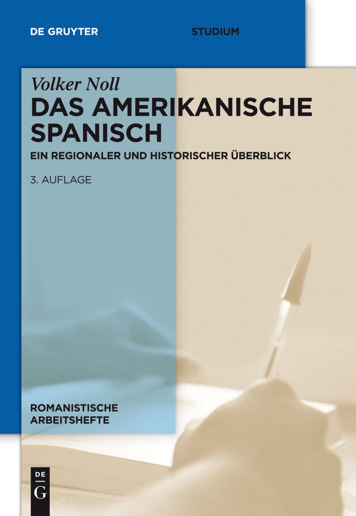 Cover image for Das amerikanische Spanisch ISBN 9783110340389