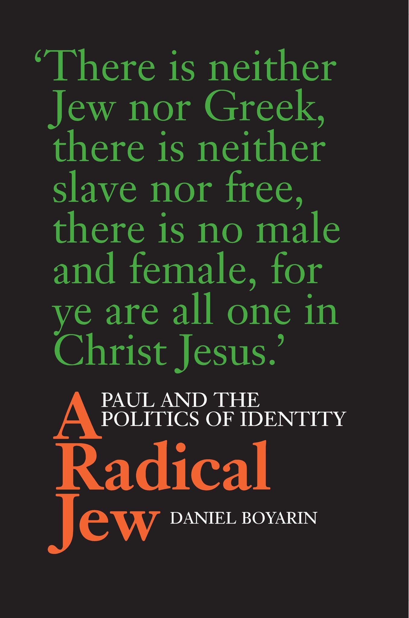 Cover image for A Radical Jew ISBN 9780520920361