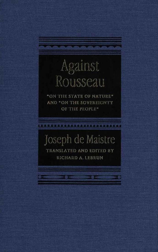 Against Rousseau