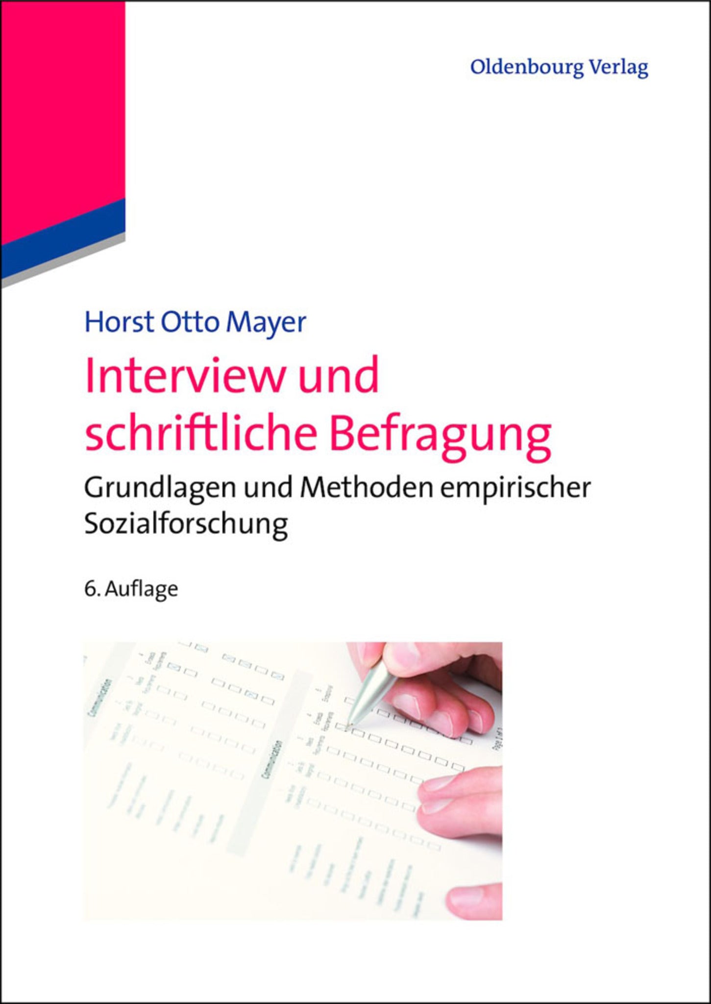 Cover image for Interview und schriftliche Befragung ISBN 9783486706918