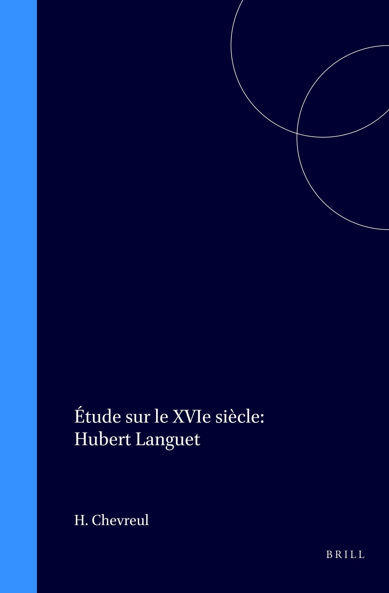 Étude sur le XVIe siècle