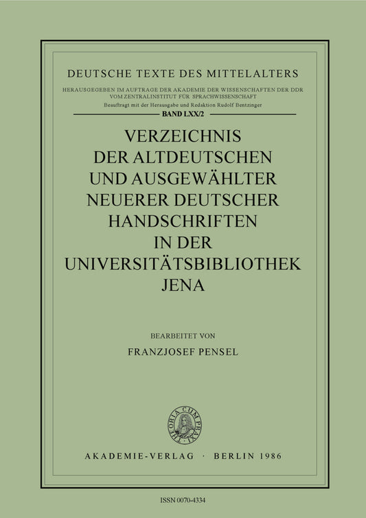 Universitätsbibliothek Jena