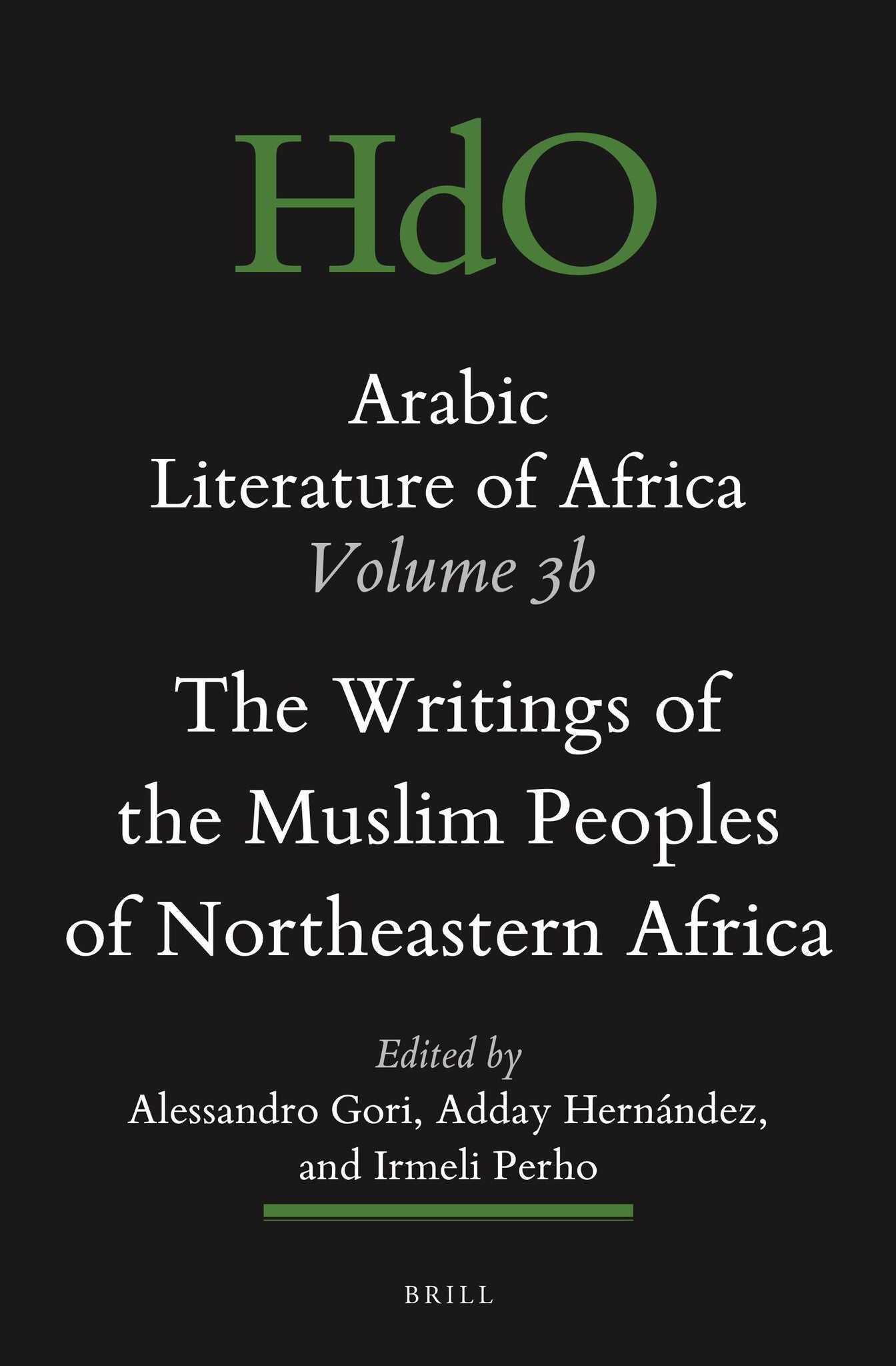 Arabic Literature of Africa, Volume 3b