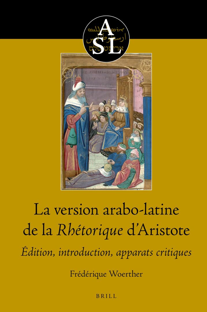 Cover image for La version arabo-latine de la Rhétorique d’Aristote ISBN 9789004511255
