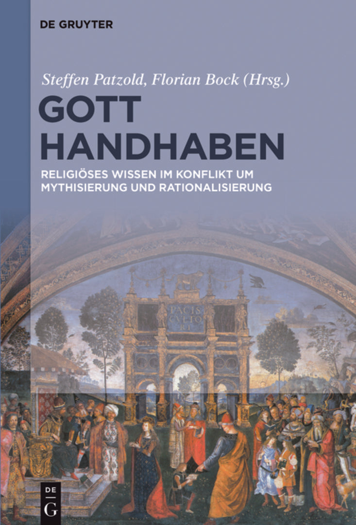 Cover image for Gott handhaben ISBN 9783110410884