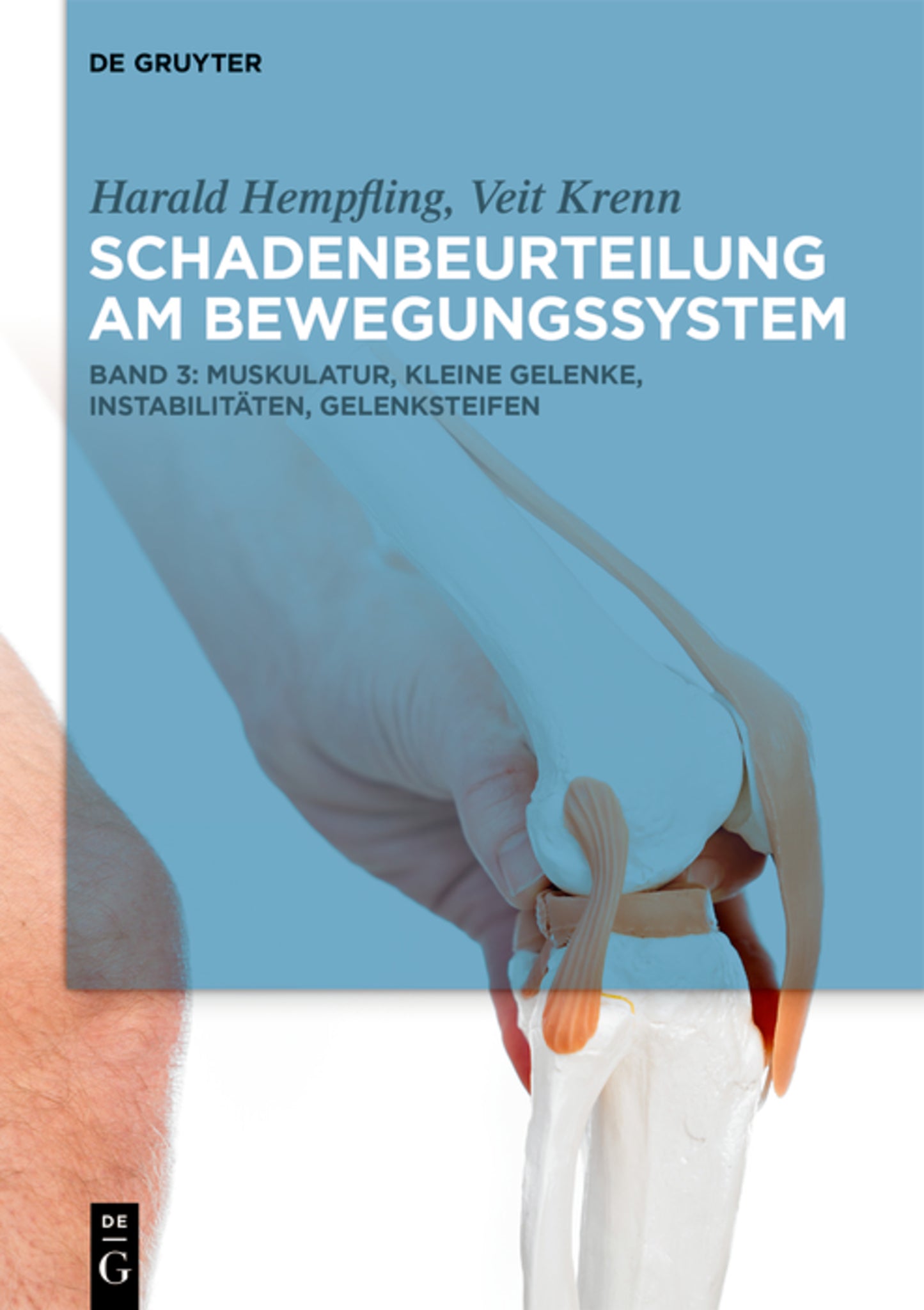 Cover image for Femoropatellargelenk, Wertigkeit der histopathologischen Diagnostik, Neurologie, Psychiatrie ISBN 9783110542851