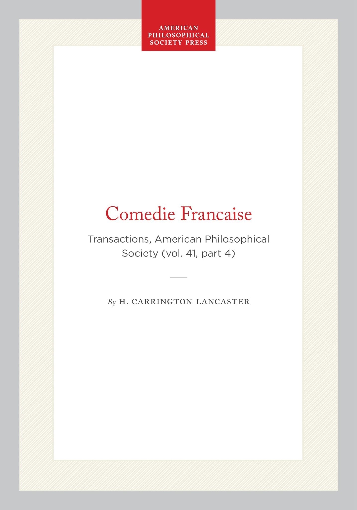 Comedie Francaise