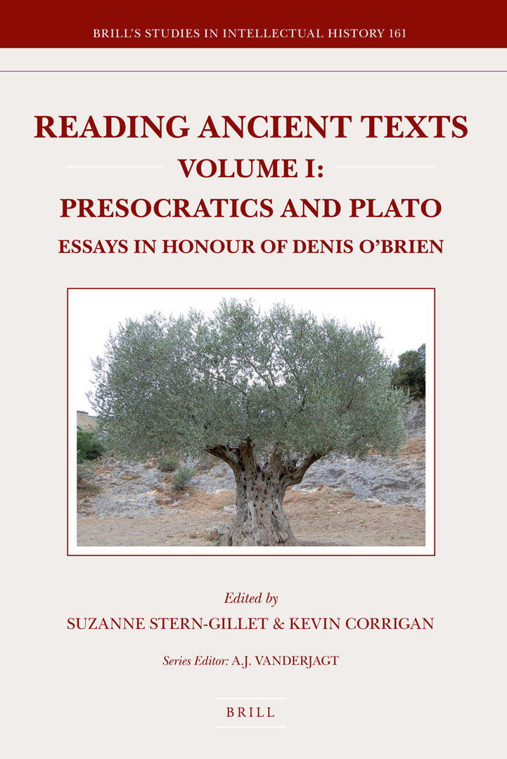 Cover image for Reading Ancient Texts. Volume I: Presocratics and Plato ISBN 9789004165090
