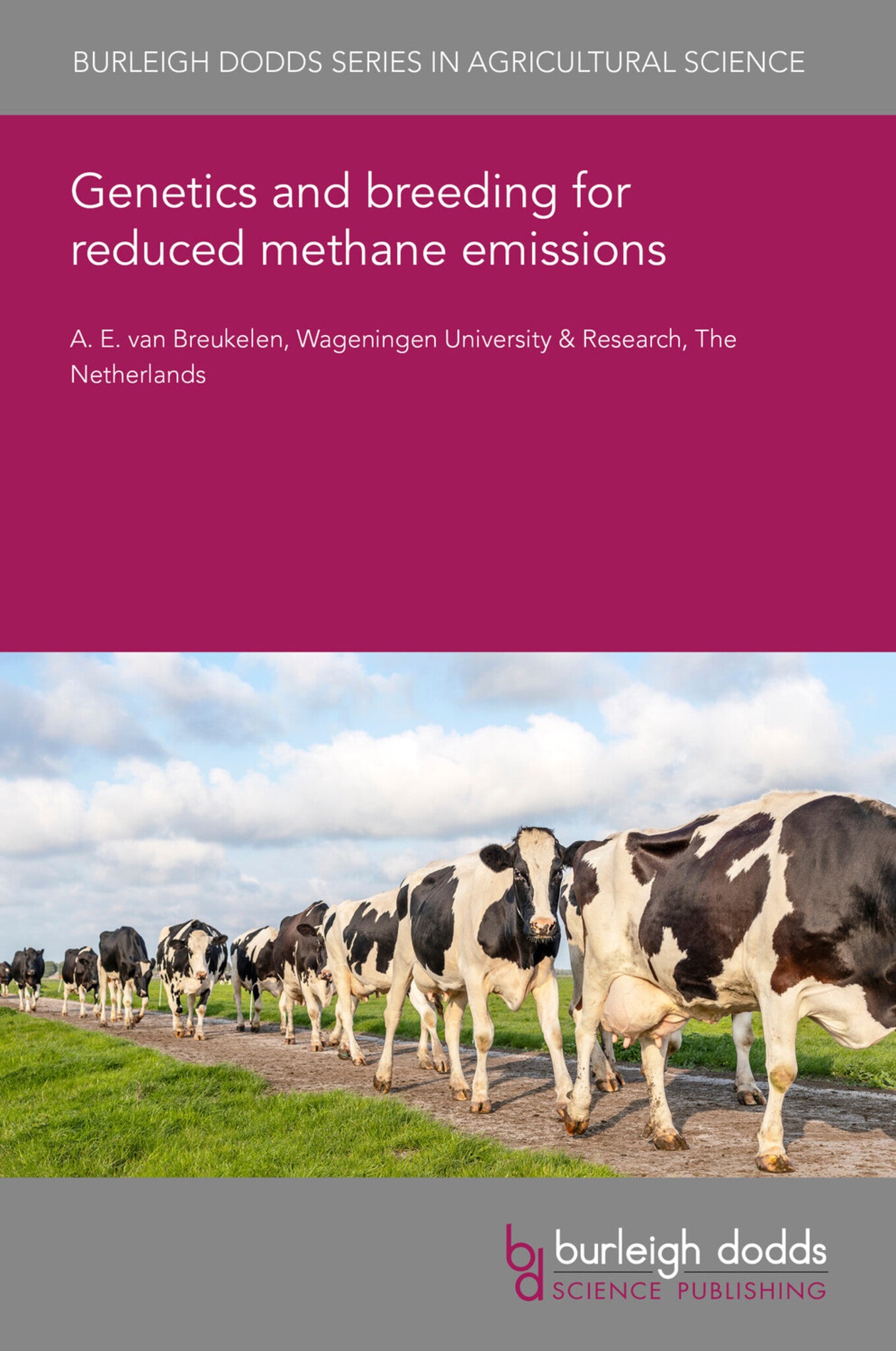 Cover image for Genetics and breeding for reduced methane emissions ISBN 9781835456712