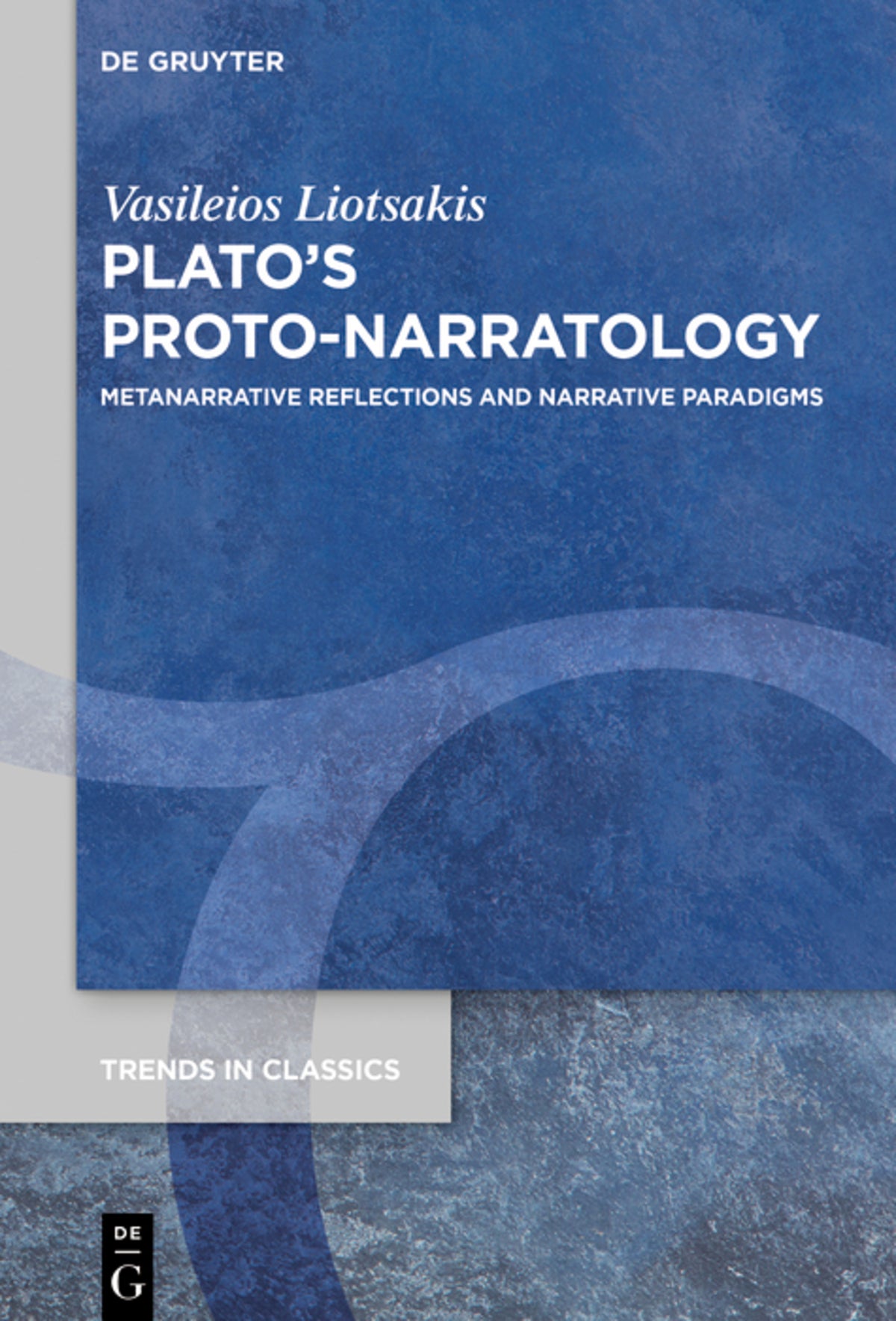 Cover image for Plato’s Proto-Narratology ISBN 9783112215456