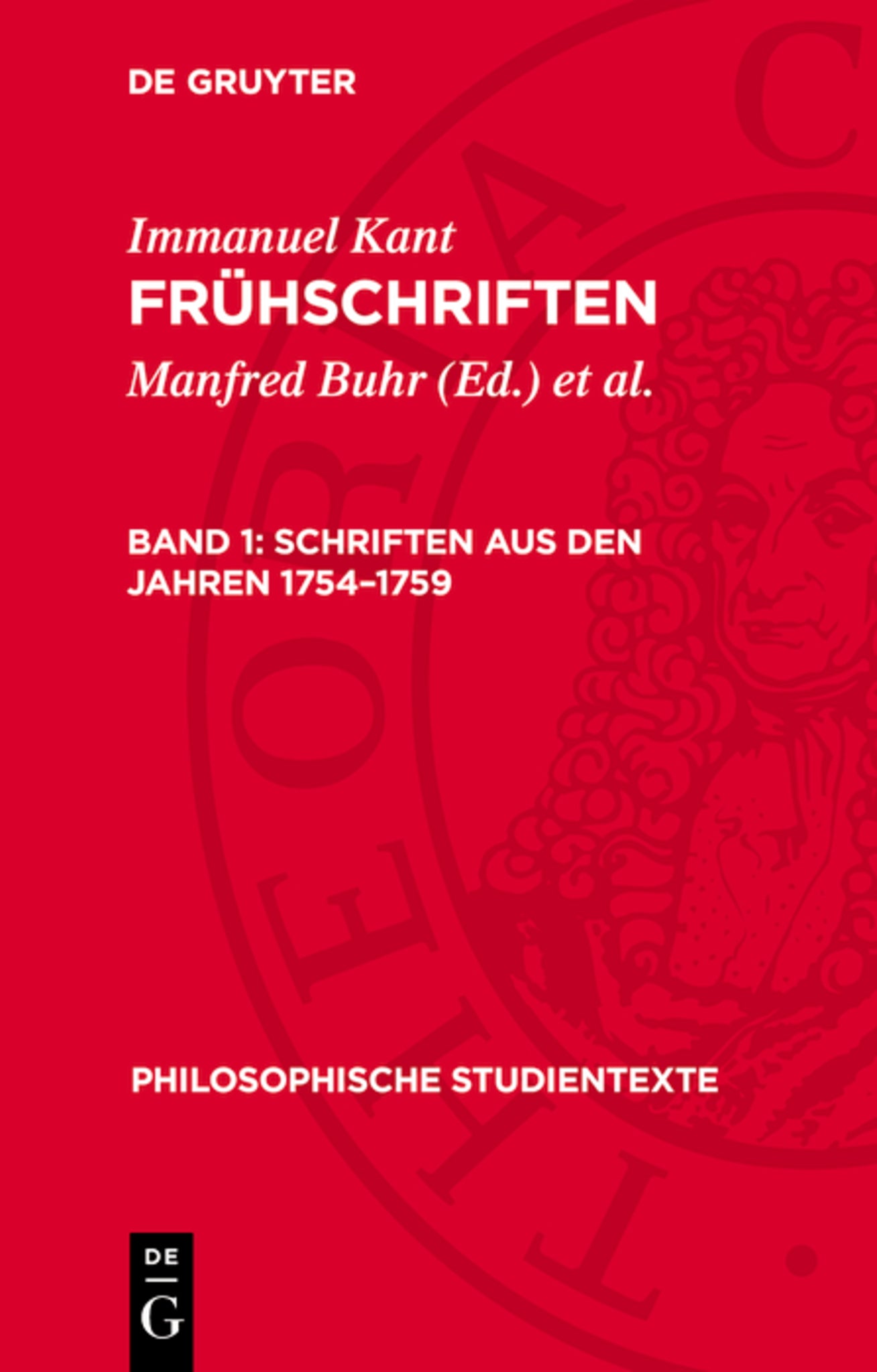 Schriften aus den Jahren 1754–1759
