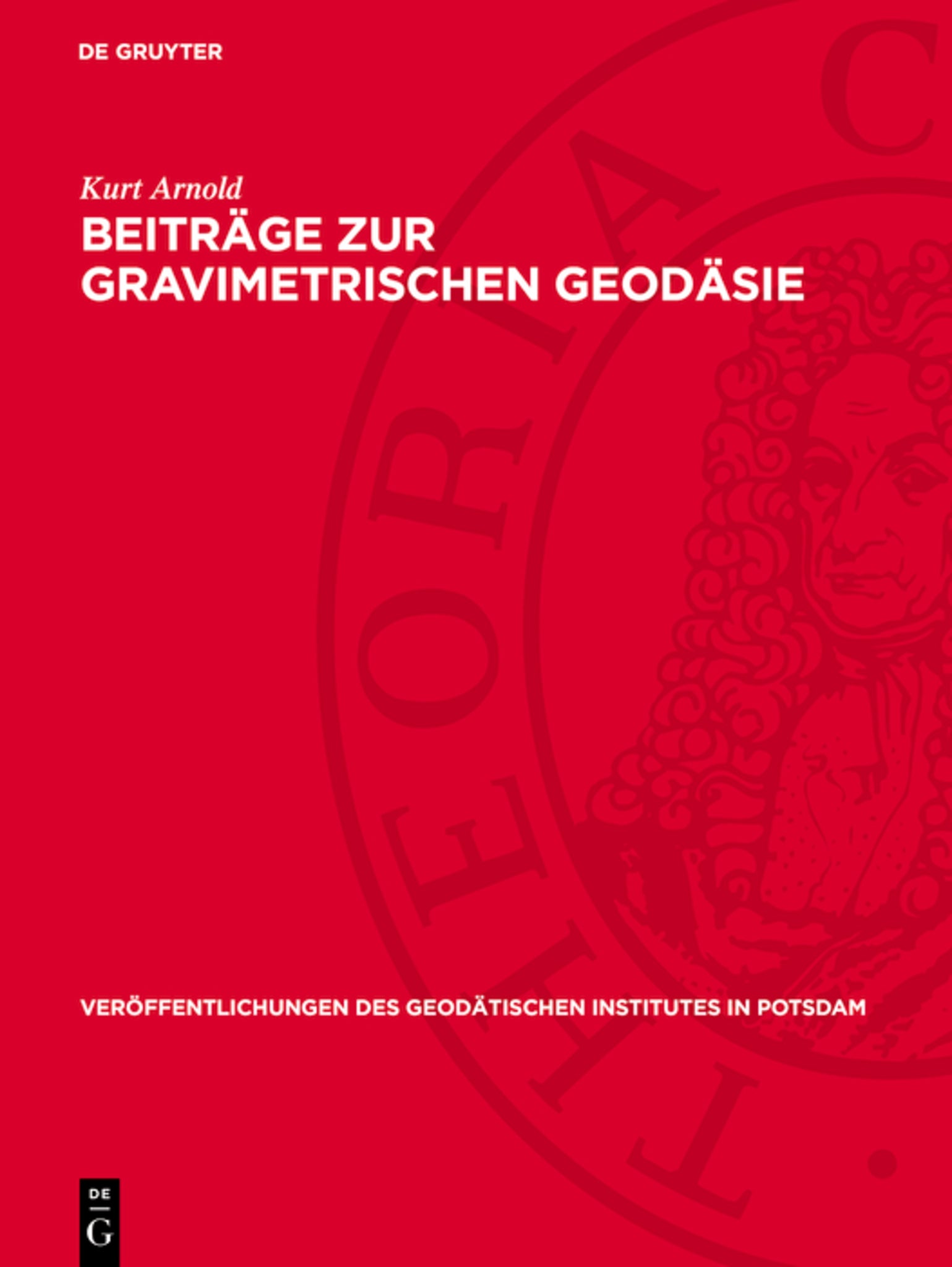 Beiträge zur gravimetrischen Geodäsie