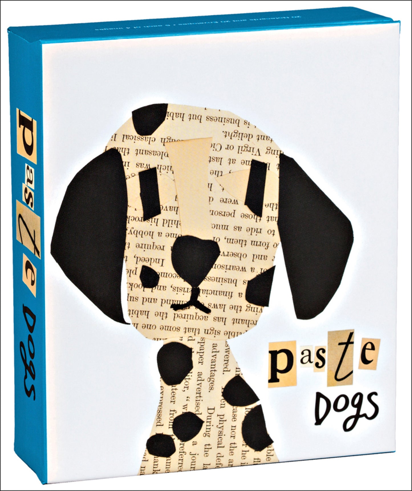teNeues - QuickNotes: Paste Dogs, Notecards with Box, Blank Inside, 20 Full Color Notecards with 20 Classic White Envelopes, Gift Box, Magnetic Closure, Cute Dog