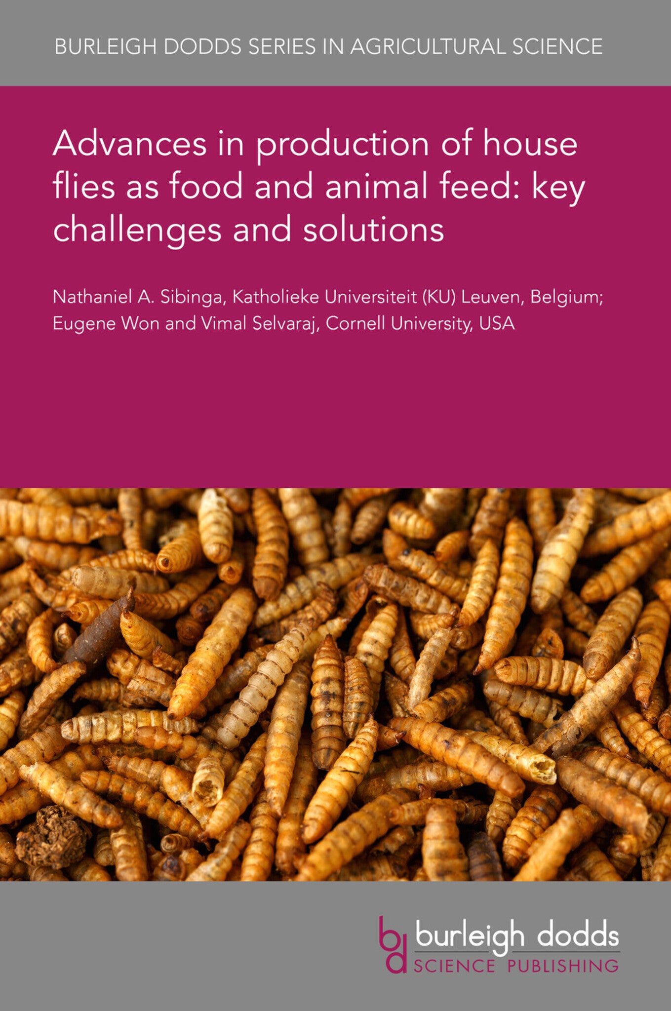 Cover image for Advances in production of house flies as food and animal feed: key challenges and solutions ISBN 9781835453483