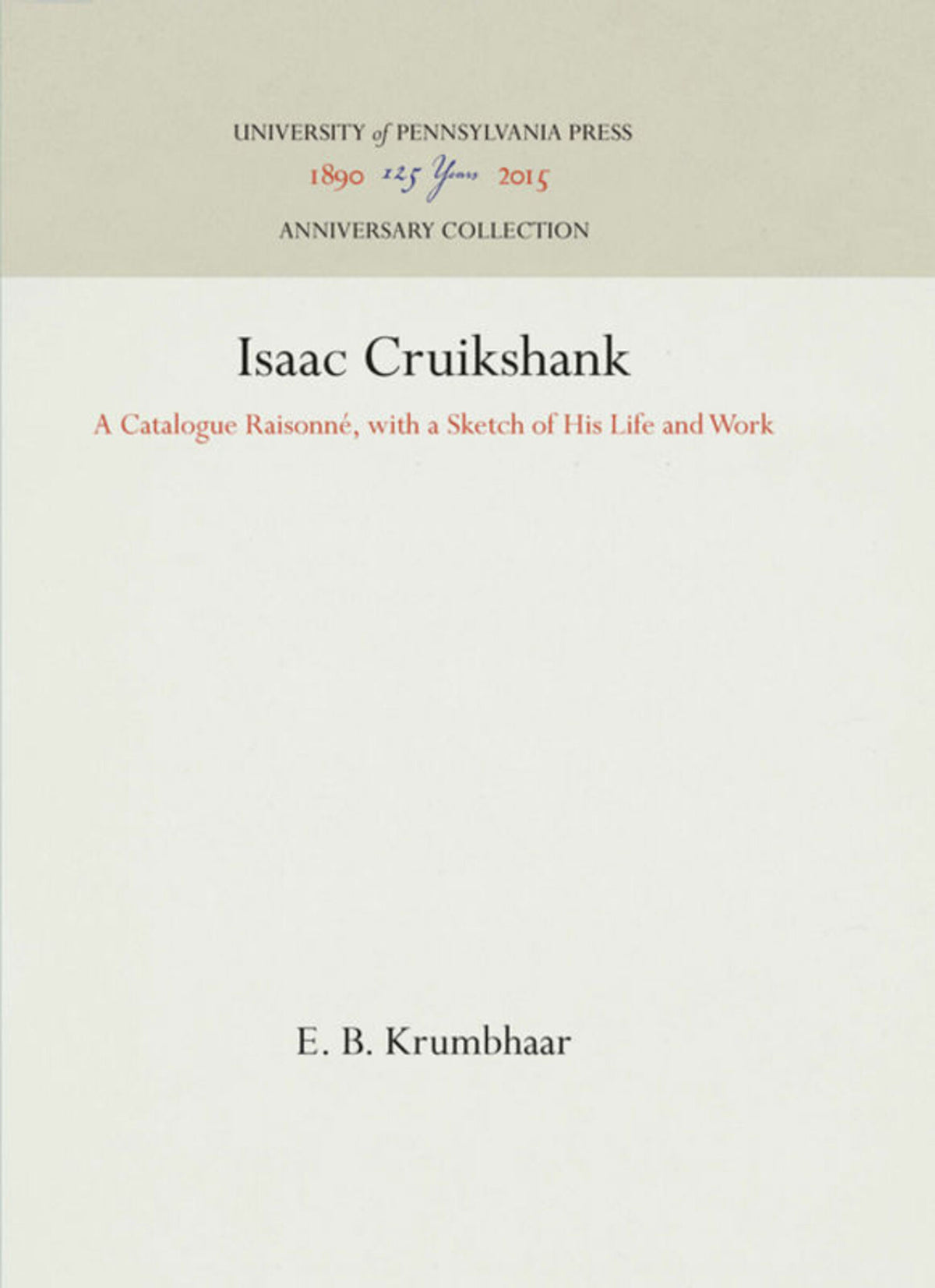 Cover image for Isaac Cruikshank ISBN 9781512817416
