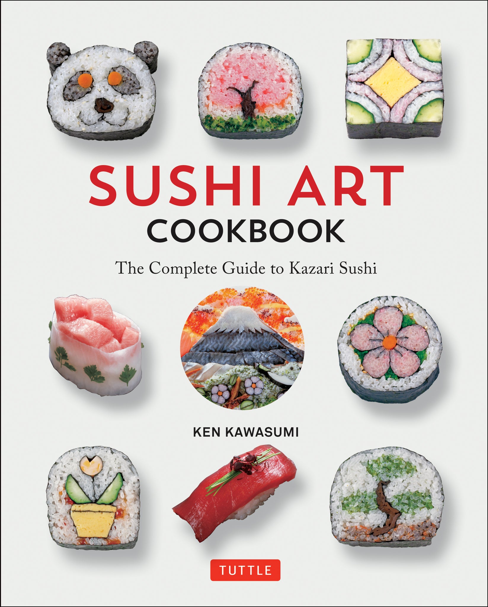 Cover image for Sushi Art Cookbook ISBN 9784805314371