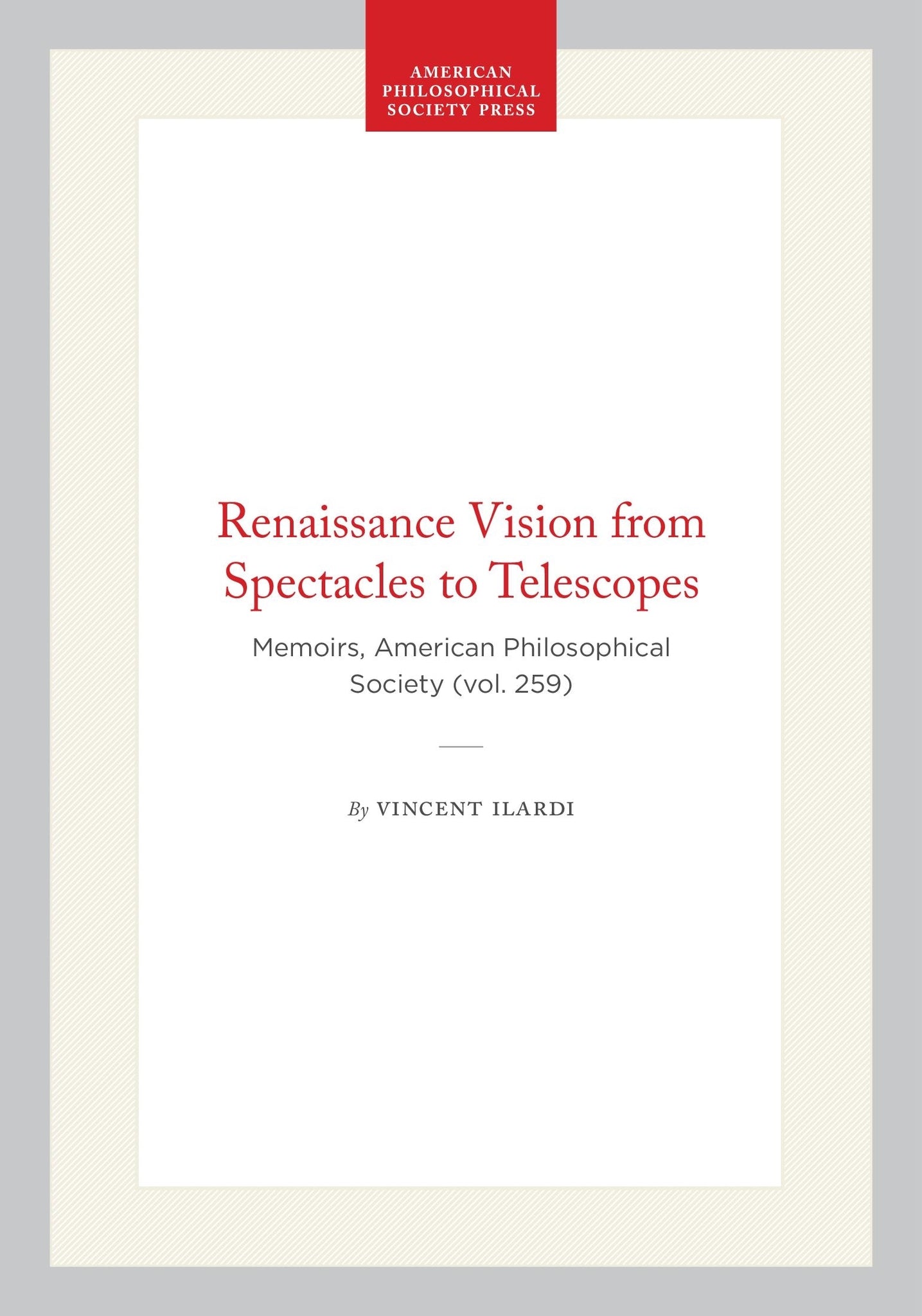 Renaissance Vision from Spectacles to Telescopes