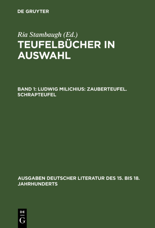 Ludwig Milichius: Zauberteufel. Schrapteufel