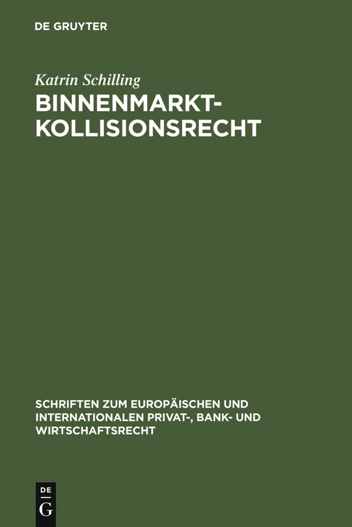 Binnenmarktkollisionsrecht