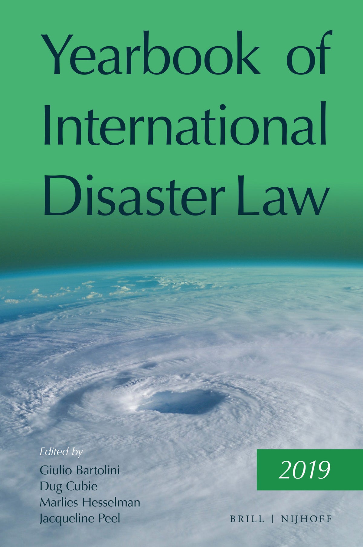 Cover image for Yearbook of International Disaster Law ISBN 9789004445697