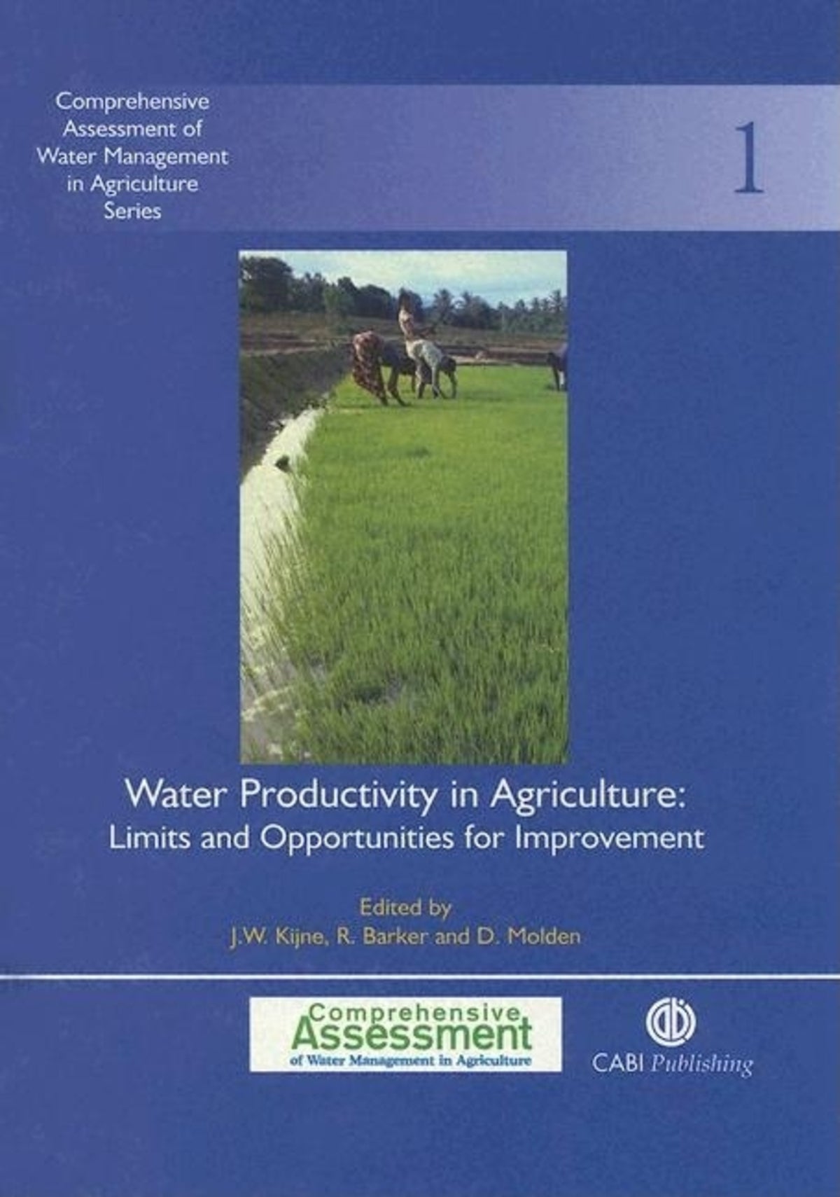Water Productivity in Agriculture