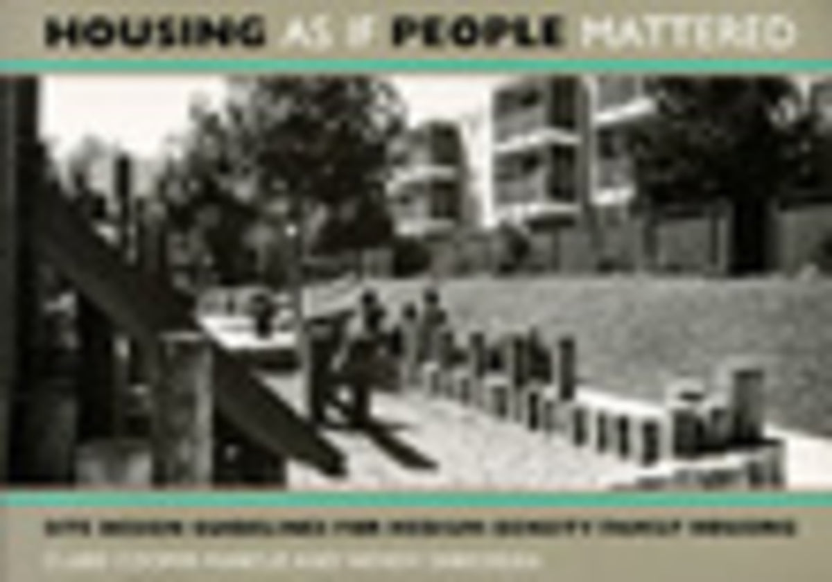 Cover image for Housing As If People Mattered ISBN 9780520063303
