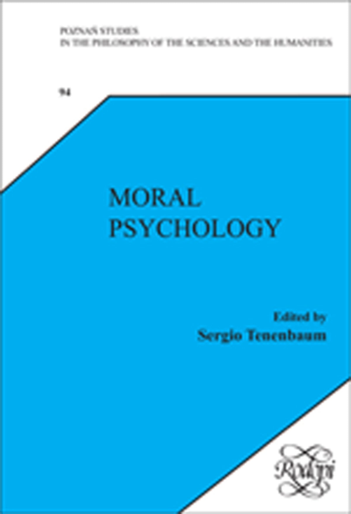 Cover image for Moral Psychology ISBN 9789042022263