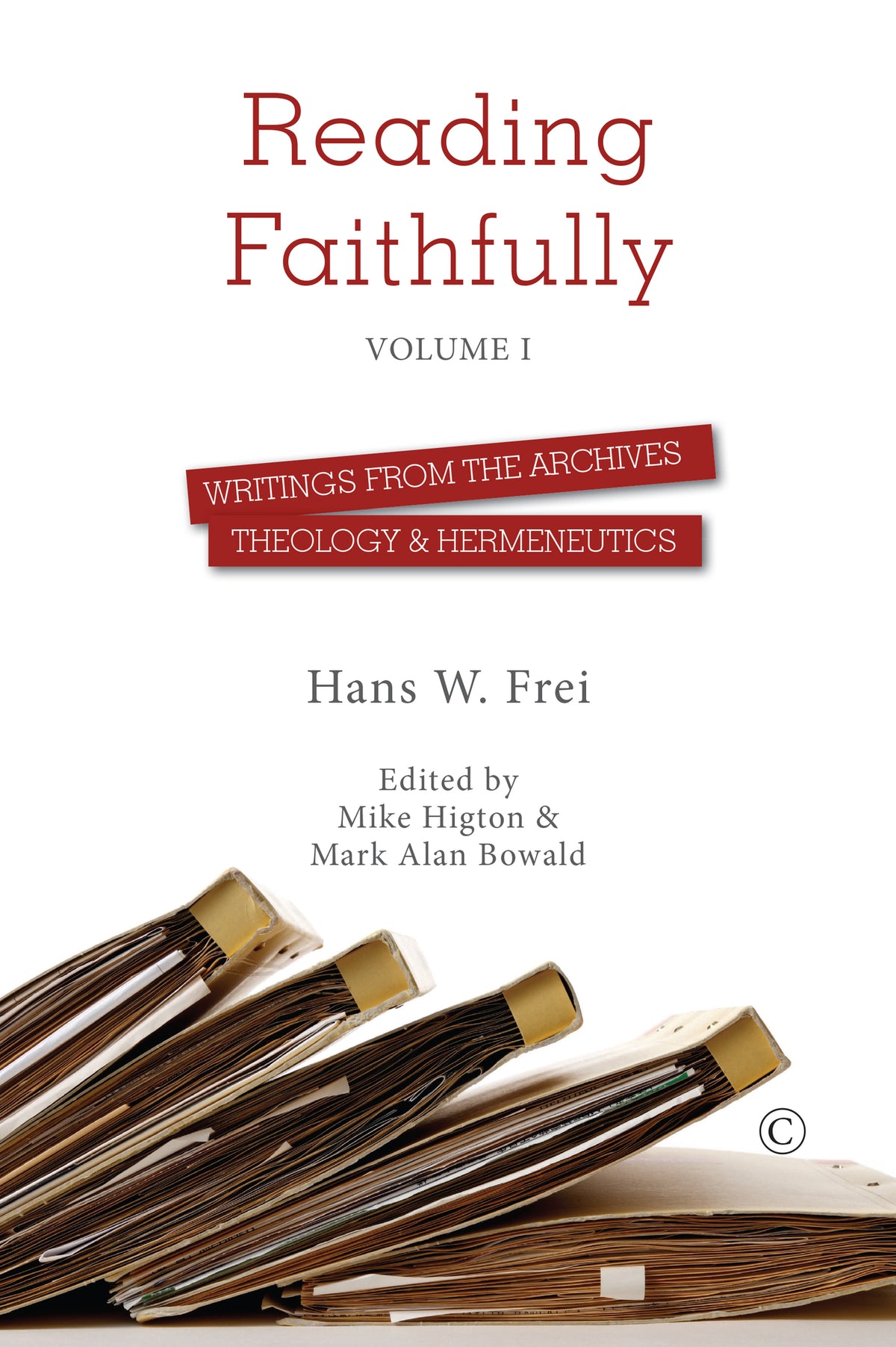 Cover image for Reading Faithfully - Volume One ISBN 9780227176474