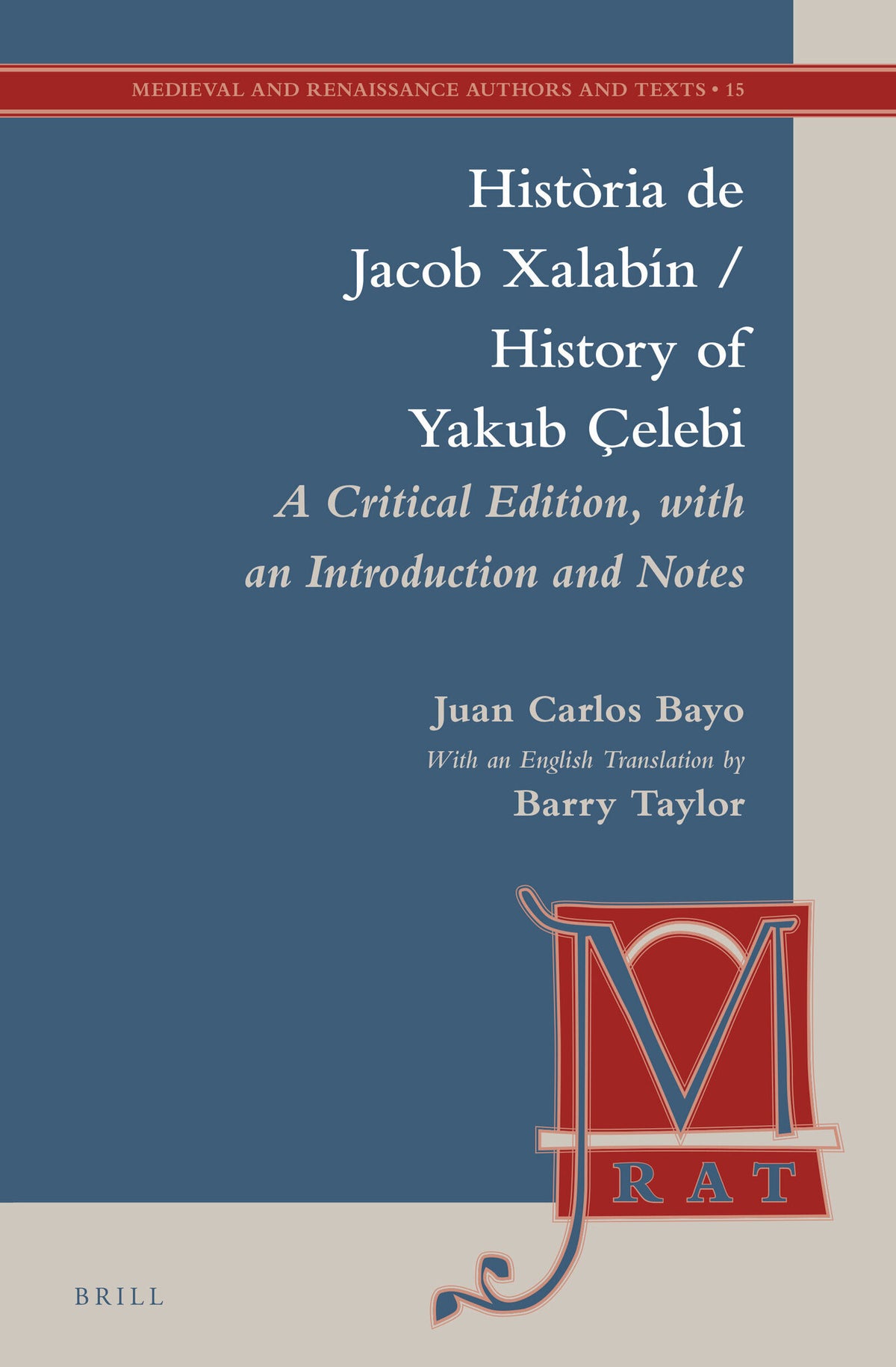Cover image for Història de Jacob Xalabín / History of Yakub Çelebi ISBN 9789004302693