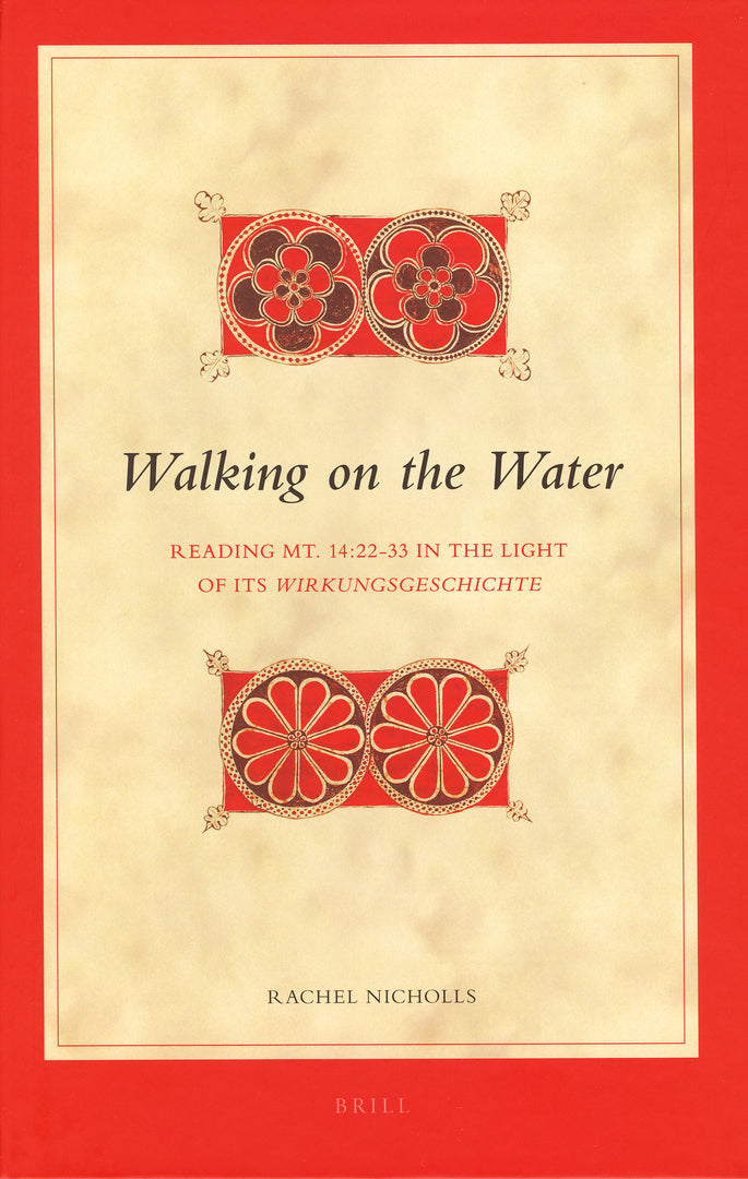 Cover image for Walking on the Water ISBN 9789004163744
