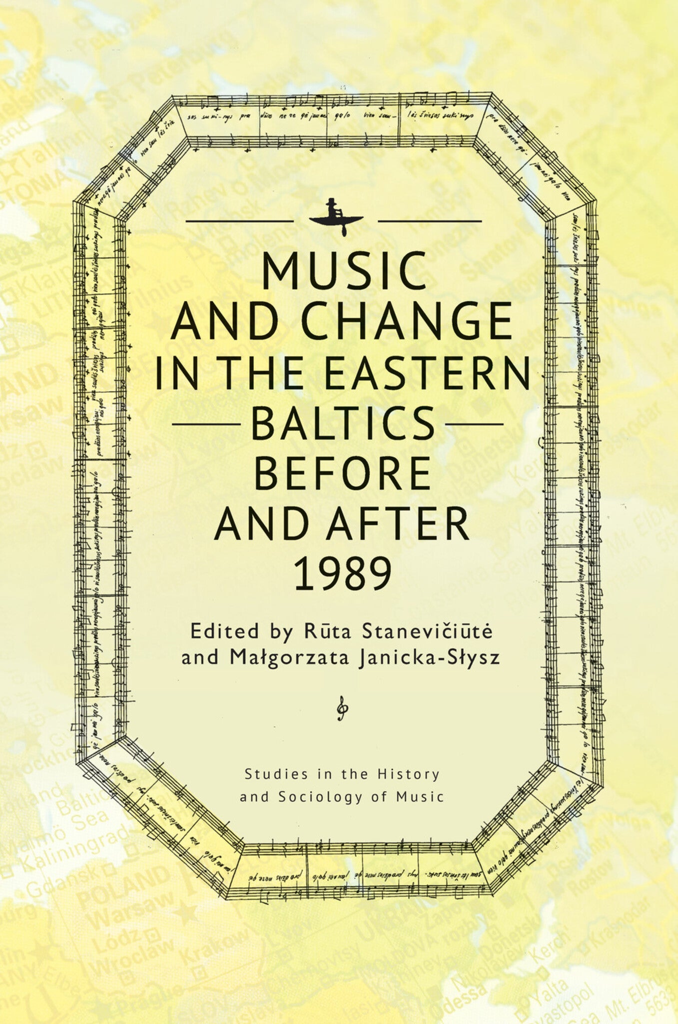 Cover image for Music and Change in the Eastern Baltics Before and After 1989 ISBN 9781644698945