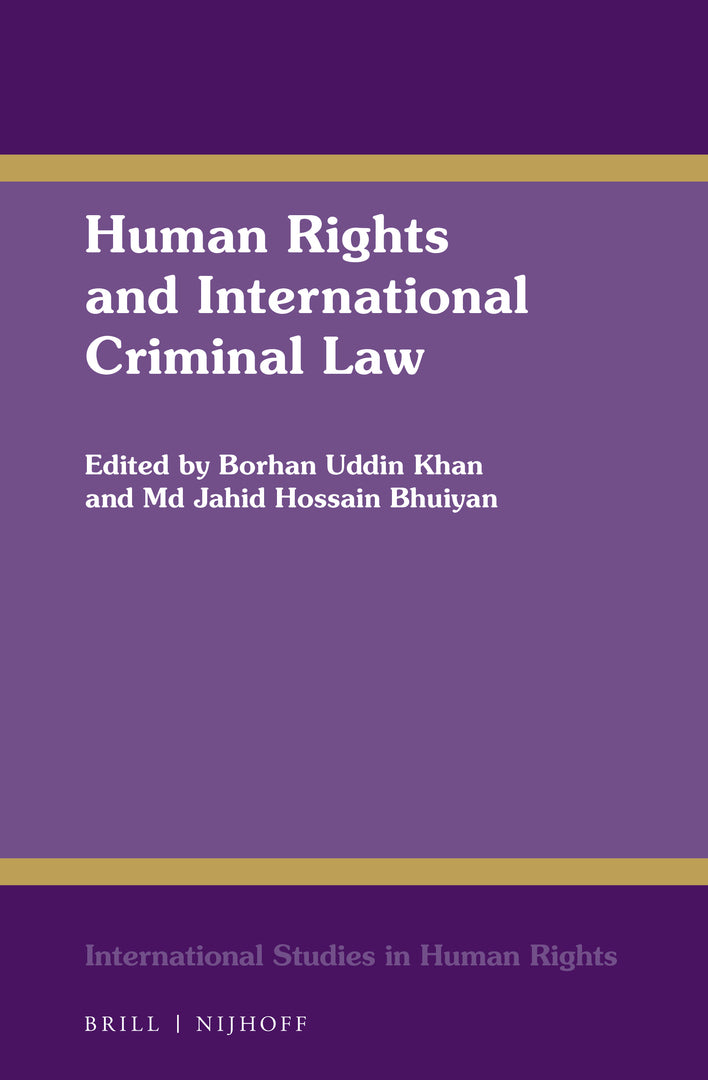 Cover image for Human Rights and International Criminal Law ISBN 9789004447455