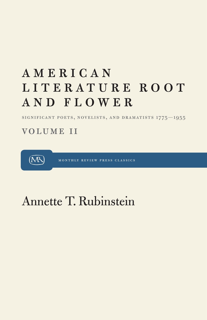 Cover image for American Literature Root and Flower 2 ISBN 9781583671948