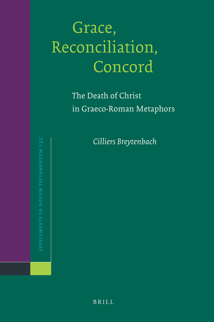 Cover image for Grace, Reconciliation, Concord ISBN 9789004186088