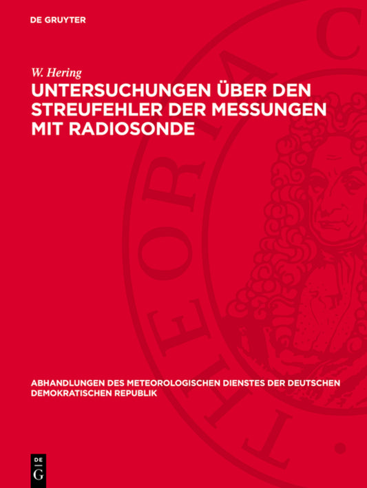 Untersuchungen über den Streufehler der Messungen mit Radiosonde