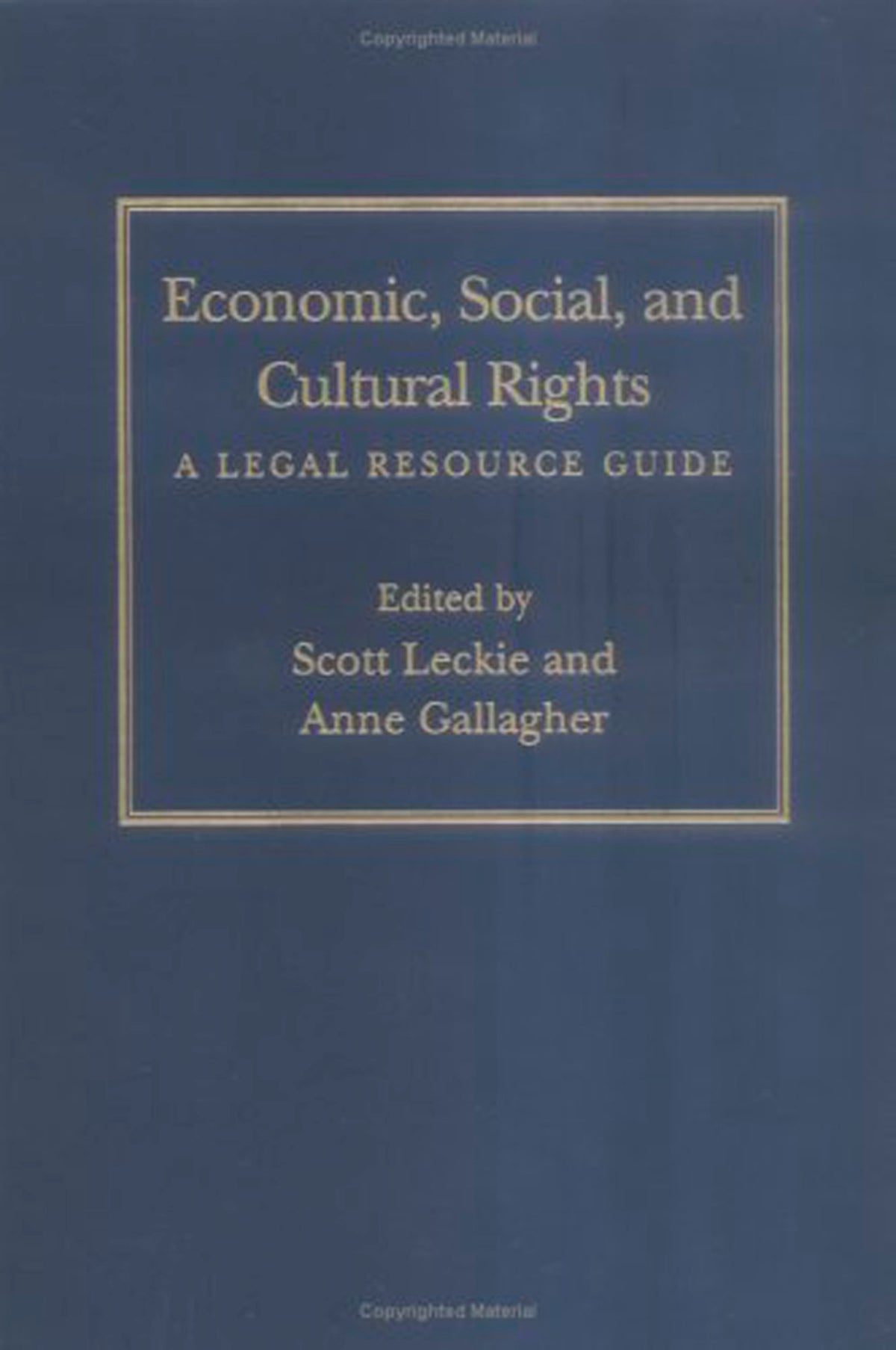 Cover image for Economic, Social, and Cultural Rights ISBN 9780812205381