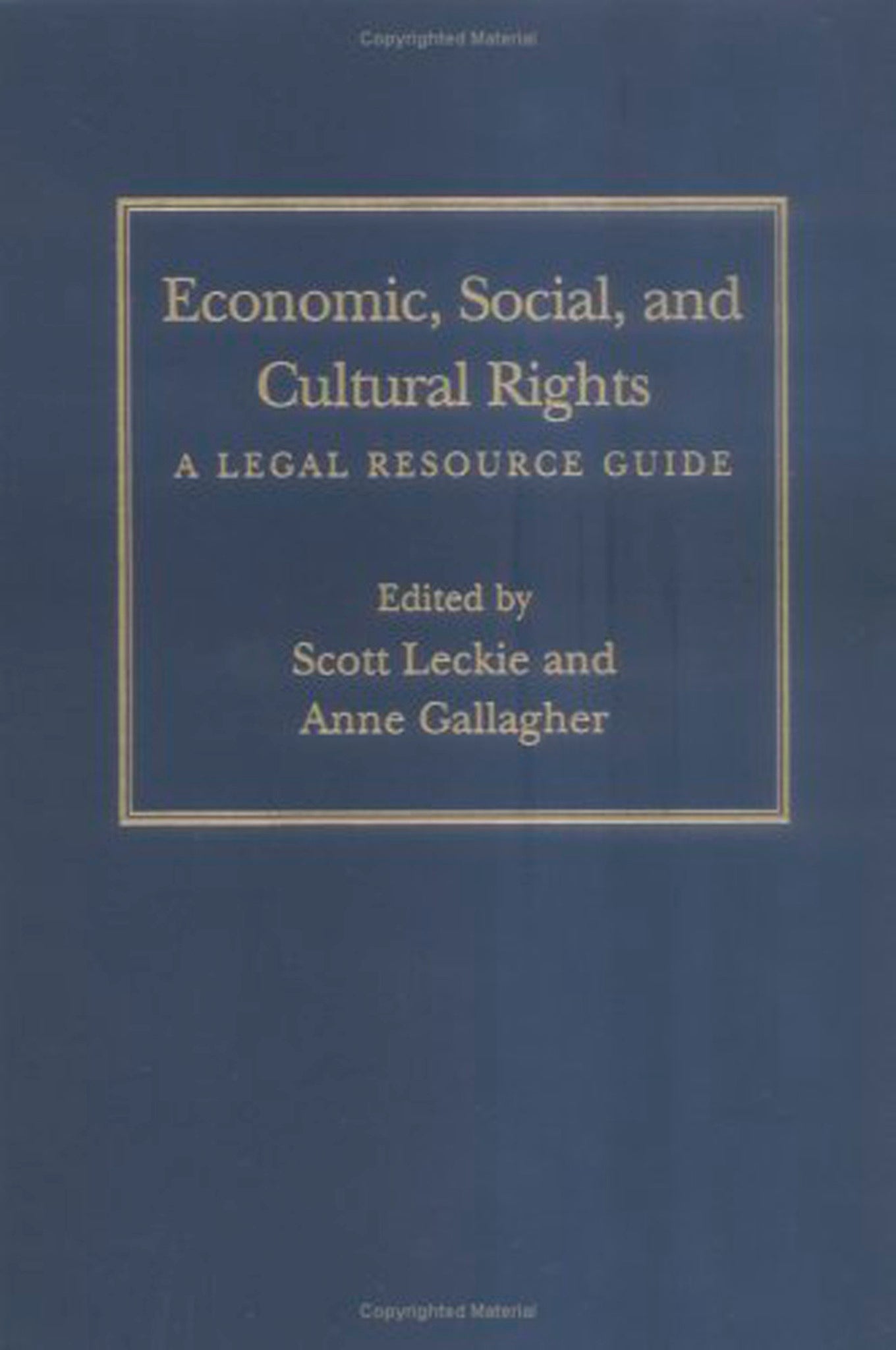 Economic, Social, and Cultural Rights