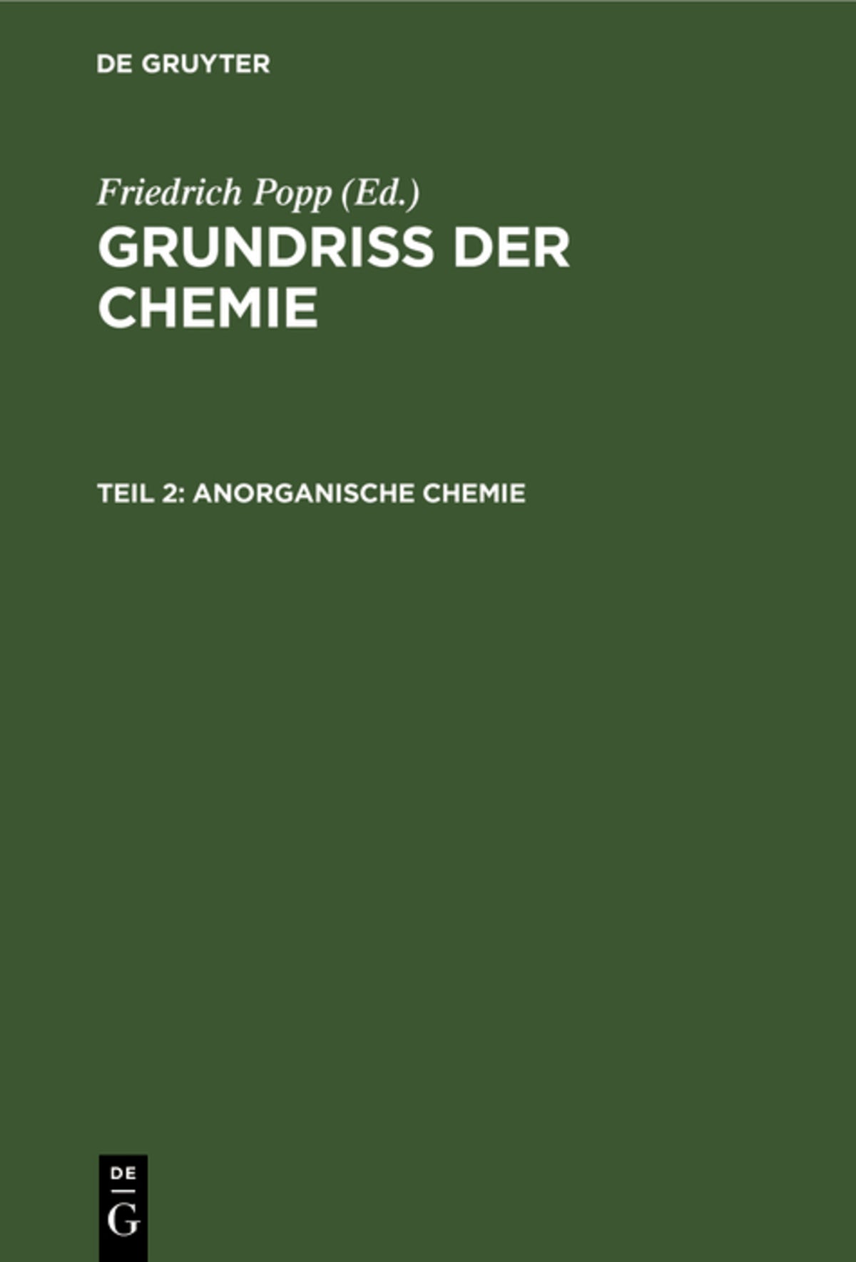 Cover image for Anorganische Chemie ISBN 9783486777505