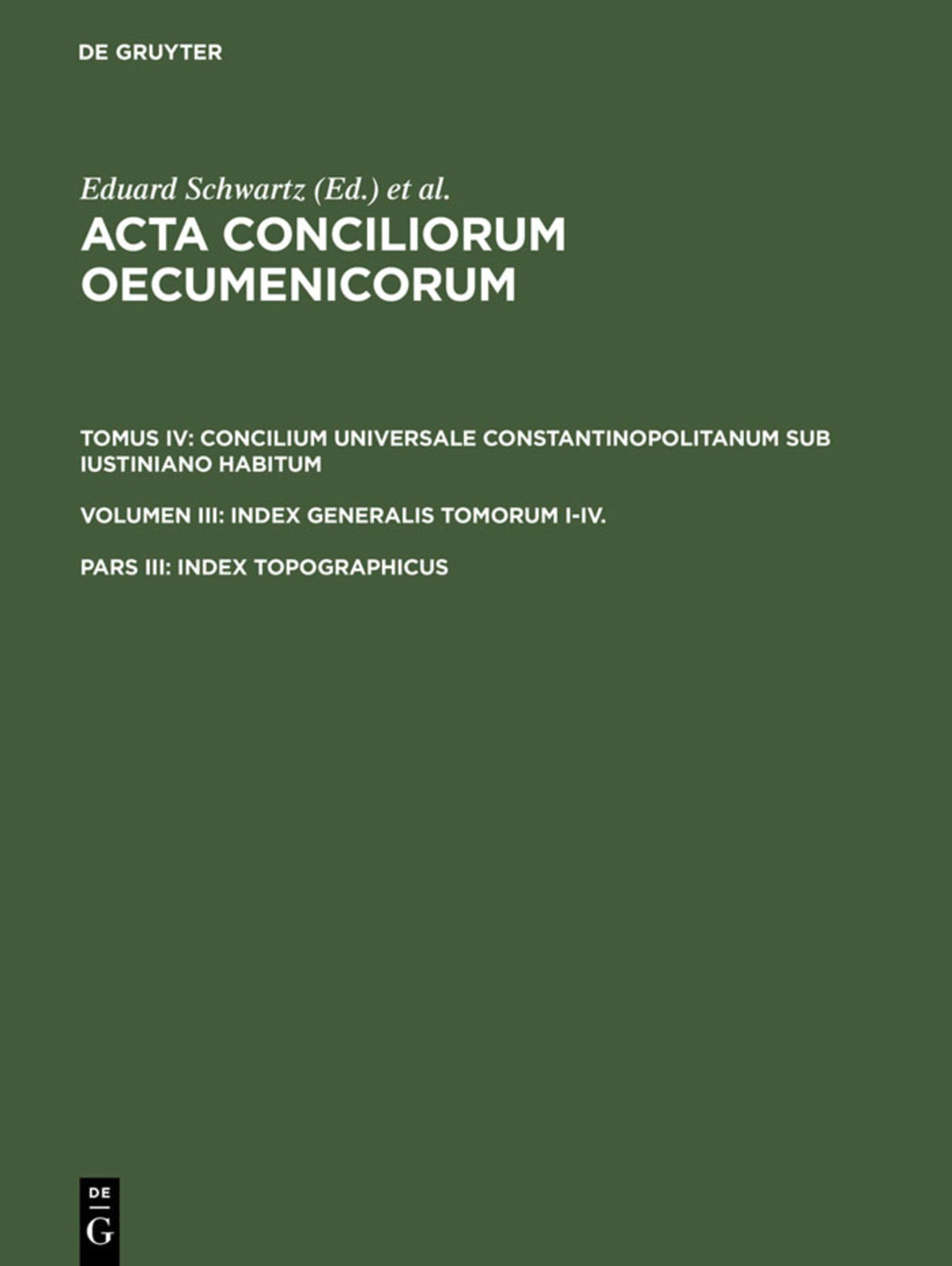Index topographicus
