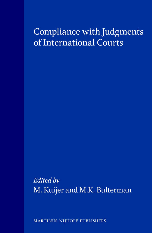 Compliance with Judgments of International Courts