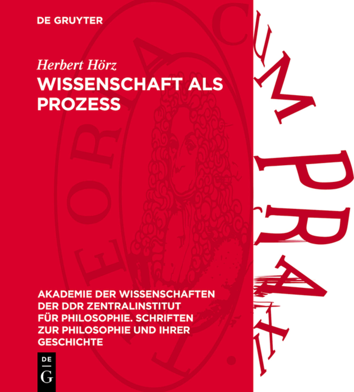 Cover image for Wissenschaft als Prozeß ISBN 9783112719367